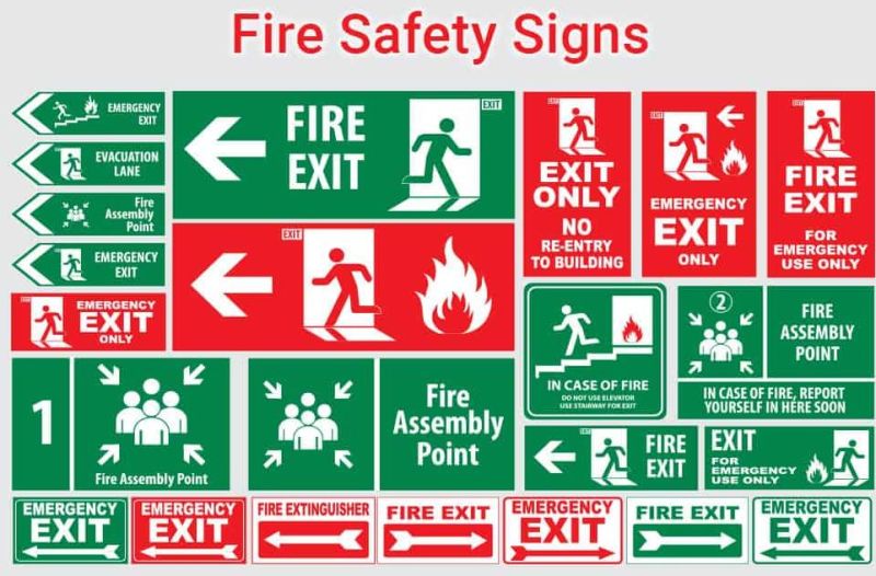 Safety & Evacuation Sign Boards